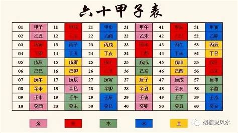 數字五行代表